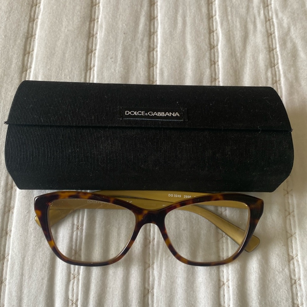 Dolce & Gabbana Tortoiseshell Glasses